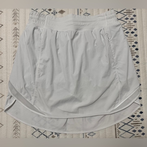 Lululemon Hotty Hot High-Rise Skirt *Long in White - Picture 7 of 11